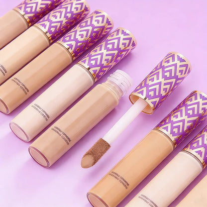 Liquid Concealer Oil-Control Dark Circles Covering Freckles Corrector High-End Makeup Waterproof Natural Skin Makeup Cosmetics